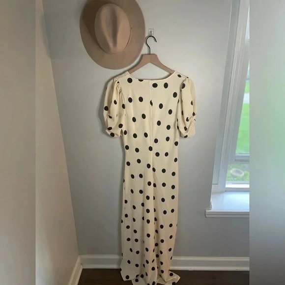 A New Day Polka Dot Midi Dress Size Medium NWT - Picture 4 of 4
